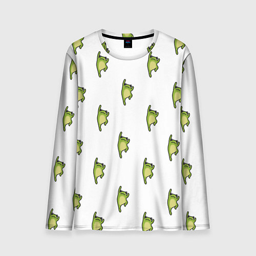 Мужской лонгслив Лягушата ползут вверх / 3D-принт – фото 1