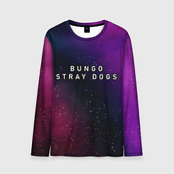 Лонгслив мужской Bungo Stray Dogs gradient space, цвет: 3D-принт