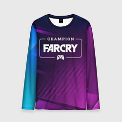 Мужской лонгслив Far Cry gaming champion: рамка с лого и джойстиком