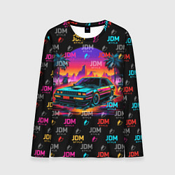 Мужской лонгслив JDM neon style