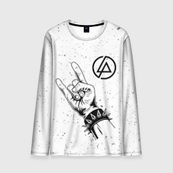 Мужской лонгслив Linkin Park и рок символ