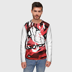 Лонгслив мужской The Bloody Heart, цвет: 3D-принт — фото 2