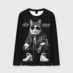 Лонгслив мужской Cool people rap, цвет: 3D-принт