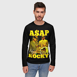 Лонгслив мужской Asap Rocky, rapper, цвет: 3D-принт — фото 2