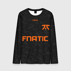 Мужской лонгслив Форма Fnatic pixels