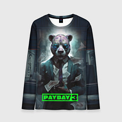 Мужской лонгслив Payday 3 bear