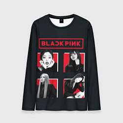 Мужской лонгслив Blackpink retro girls