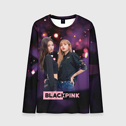 Лонгслив мужской Blackpink purple, цвет: 3D-принт