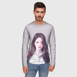 Лонгслив мужской АйЮ в цыетах - IU, цвет: 3D-принт — фото 2
