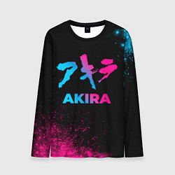 Мужской лонгслив Akira - neon gradient