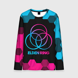 Мужской лонгслив Elden Ring - neon gradient