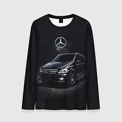 Мужской лонгслив Mercedes black