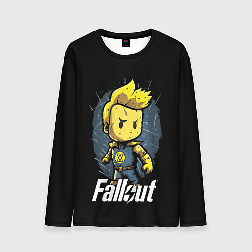 Мужской лонгслив Fallout boy / 3D-принт – фото 1