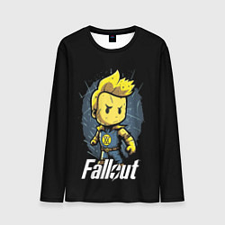 Лонгслив мужской Fallout boy, цвет: 3D-принт
