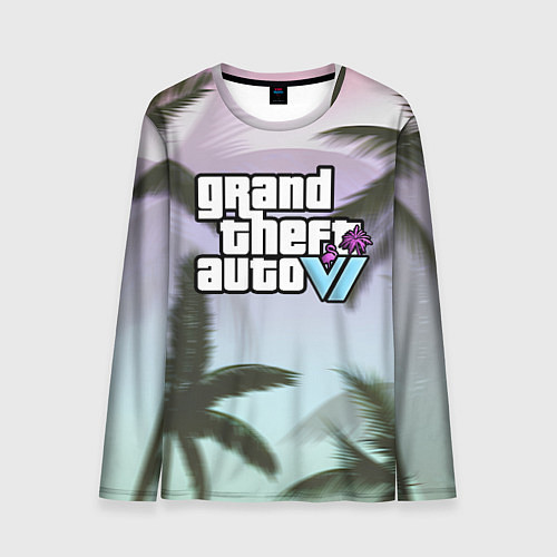 Мужской лонгслив Grand theft soon / 3D-принт – фото 1
