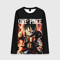 Мужской лонгслив Злой Луффи из One Piece