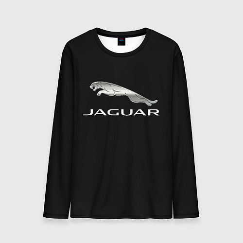 Мужской лонгслив Jaguar sport brend / 3D-принт – фото 1