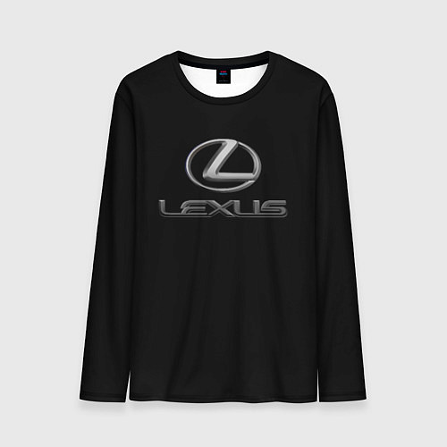Мужской лонгслив Lexus brend sport / 3D-принт – фото 1
