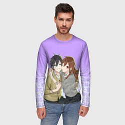 Лонгслив мужской Хори и Миямура, цвет: 3D-принт — фото 2
