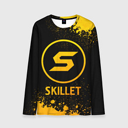 Лонгслив мужской Skillet - gold gradient, цвет: 3D-принт