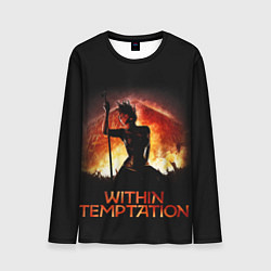 Лонгслив мужской Within Temptation Sharon, цвет: 3D-принт