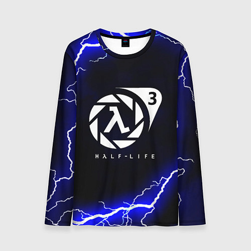 Мужской лонгслив Half life storm city / 3D-принт – фото 1