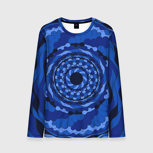Мужской лонгслив Витраж: морская пучина / 3D-принт – фото 1