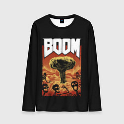 Лонгслив мужской Boom - Doom, цвет: 3D-принт