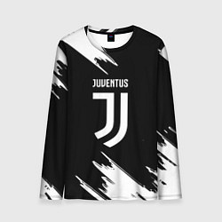 Мужской лонгслив Juventus краски текстура