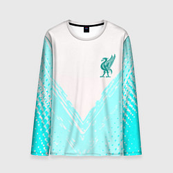 Мужской лонгслив Liverpool logo texture fc
