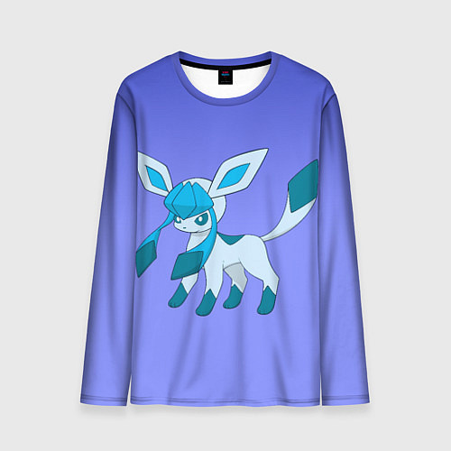 Мужской лонгслив Glaceon Pokemon / 3D-принт – фото 1