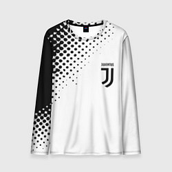 Лонгслив мужской Juventus sport black geometry, цвет: 3D-принт