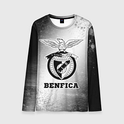 Мужской лонгслив Benfica sport на светлом фоне