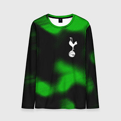 Лонгслив мужской Tottenham sport halftone, цвет: 3D-принт