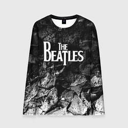 Мужской лонгслив The Beatles black graphite