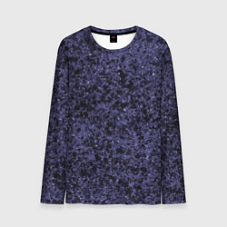 Мужской лонгслив Абстракция брызги фиолетовый