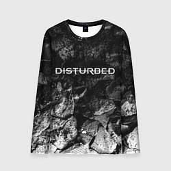 Лонгслив мужской Disturbed black graphite, цвет: 3D-принт