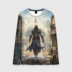 Мужской лонгслив Assassins creed большой город