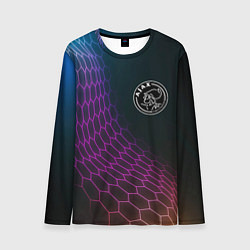 Лонгслив мужской Ajax футбольная сетка, цвет: 3D-принт