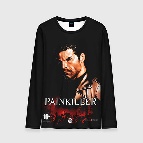 Мужской лонгслив Искупление - Дэниел Painkiller / 3D-принт – фото 1
