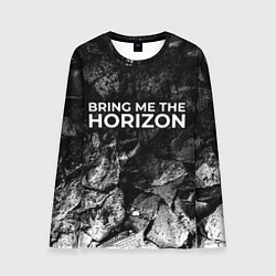 Лонгслив мужской Bring Me the Horizon black graphite, цвет: 3D-принт