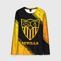 Мужской лонгслив Sevilla - gold gradient