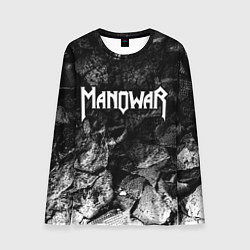 Мужской лонгслив Manowar black graphite
