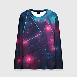 Мужской лонгслив Конструкция с ярким свечением