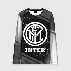 Мужской лонгслив Inter sport на темном фоне