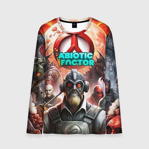 Мужской лонгслив Abiotic Factor атомные монстры / 3D-принт – фото 1