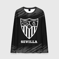 Мужской лонгслив Sevilla sport на темном фоне