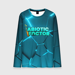 Мужской лонгслив Abiotic Factor logo neon