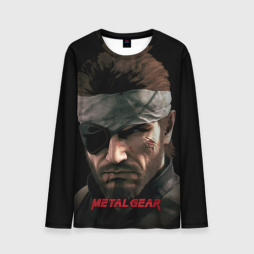 Мужской лонгслив Metal gear Venom Snake / 3D-принт – фото 1