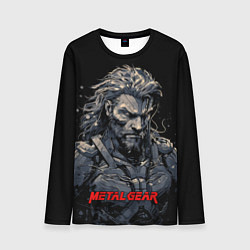 Лонгслив мужской Веном Снейк Metal gear, цвет: 3D-принт